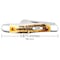 Case Cutlery Knife, Case 6.5 BoneStag Medium Stockman 65336 - alternate 4